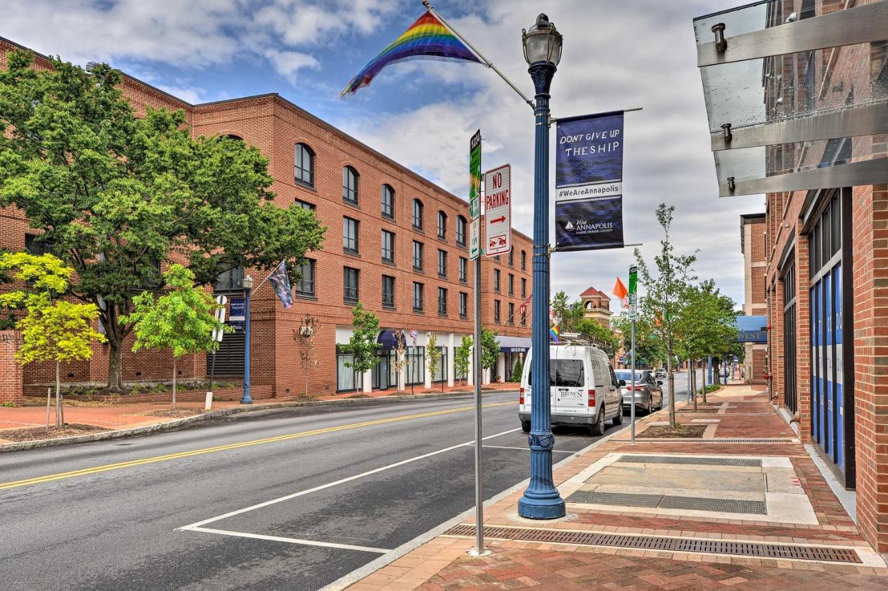 Chic Condo With Balcony In The Heart Of Annapolis! Exteriör bild